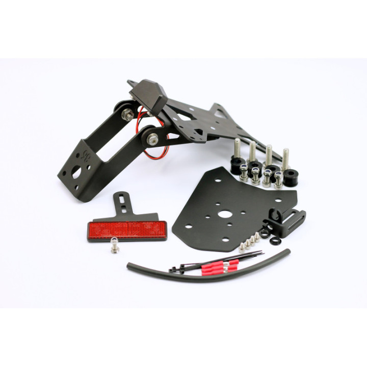 MG Biketec Mazais numura kronšteins Ducati Monster 1200 2017-2020