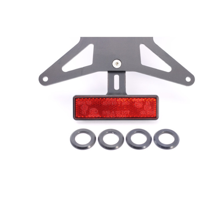 MG Biketec Mazais numura kronšteins Ducati Monster 1200 2014-2016