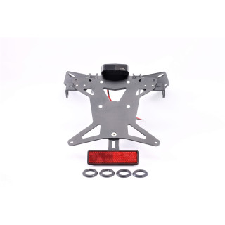 MG Biketec Mazais numura kronšteins Ducati Monster 821 2014-2017