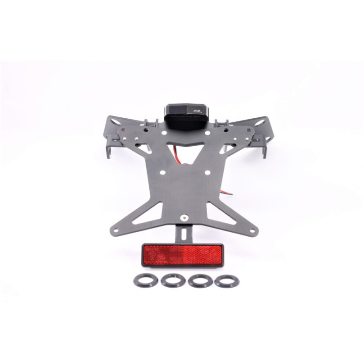 MG Biketec Mazais numura kronšteins Ducati Monster 821 2014-2017