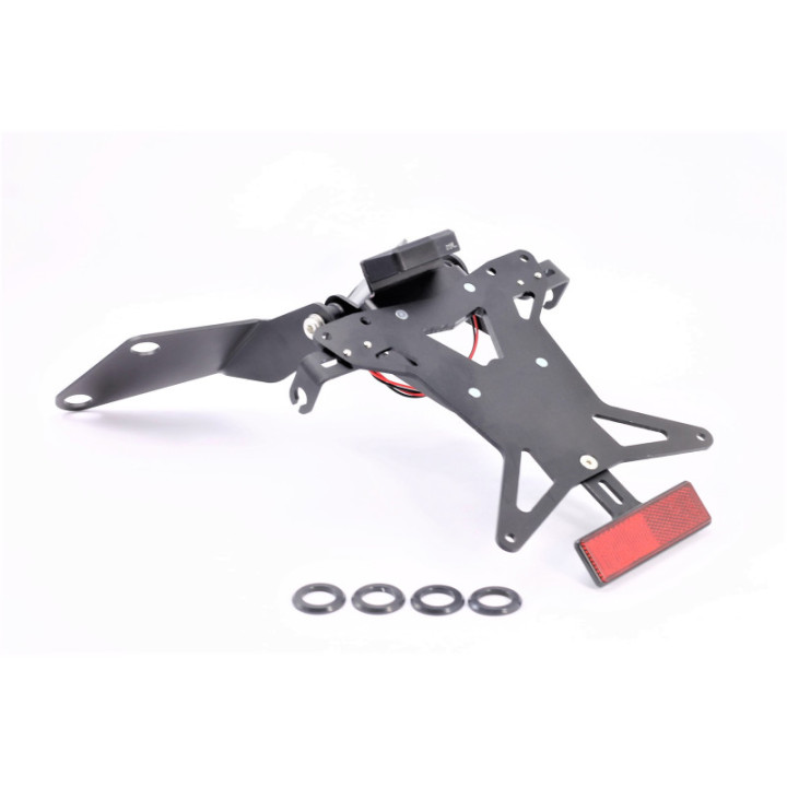 MG Biketec Mazais numura kronšteins Ducati Monster 821 2014-2017