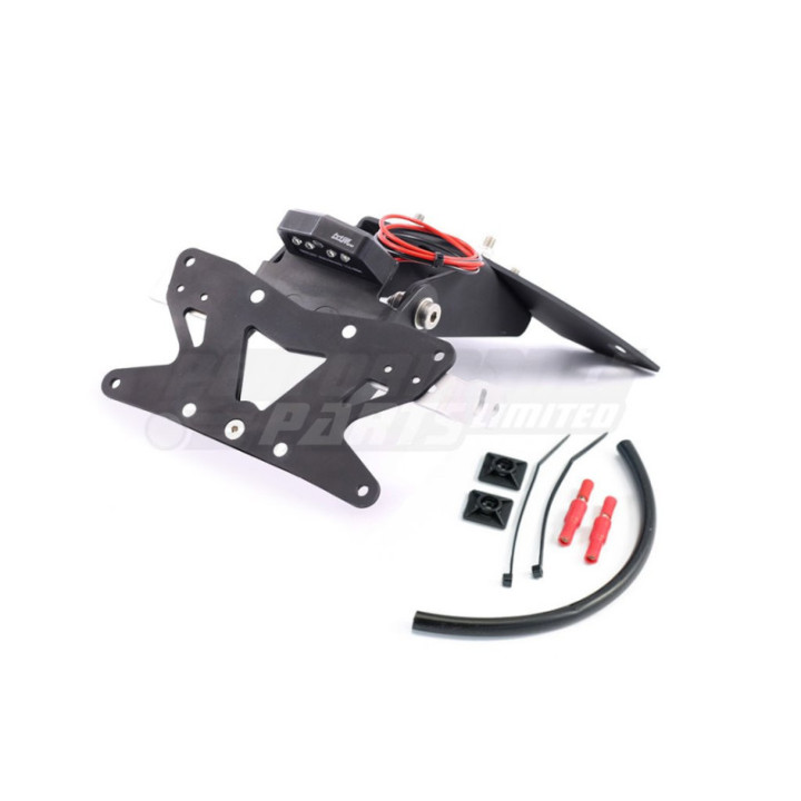 MG Biketec Mazais numura kronšteins Ducati Hypermotard 821 2013-2015