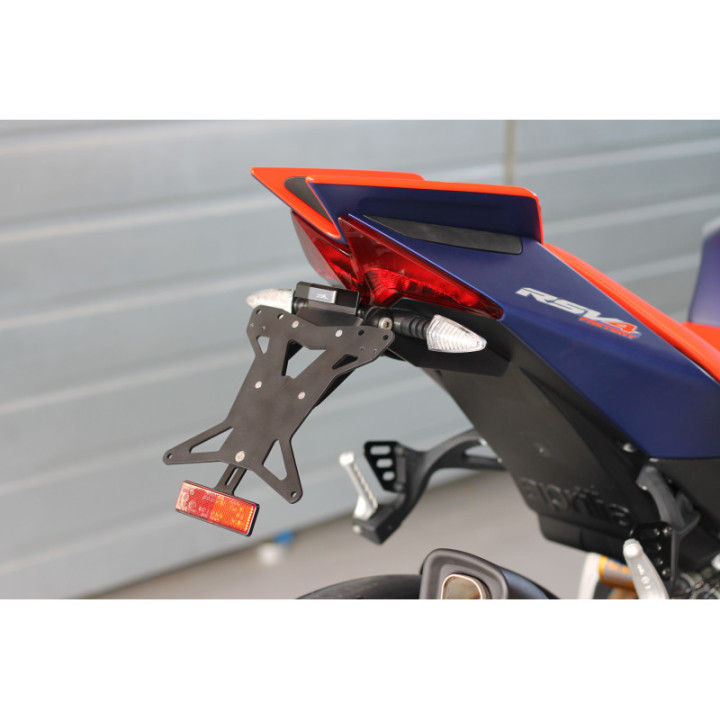 MG Biketec Mazais numura kronšteins Aprilia RSV4 1100 2021-