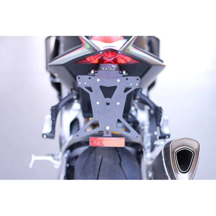 MG Biketec Mazais numura kronšteins Aprilia Tuono V4 1100 2015-2020