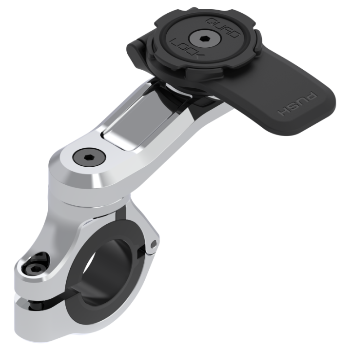 Quad Lock Motocikla stūres stiprinājums Pro Chrome