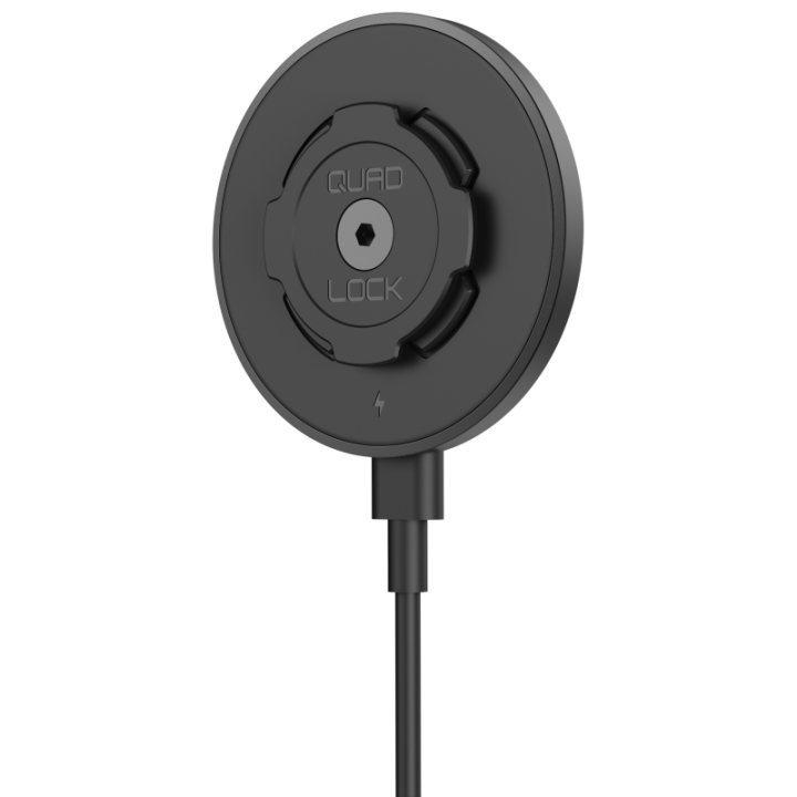 Quad Lock bezvadu uzlādes galviņa automašīnai/galdam — V2
