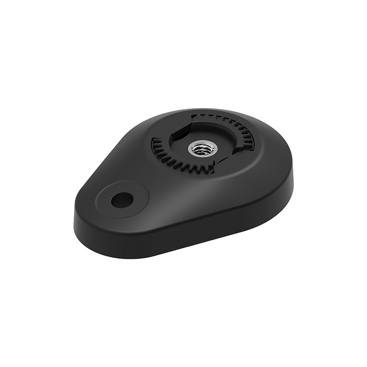 Quad Lock 360 pamatne — paslēpts kabelis