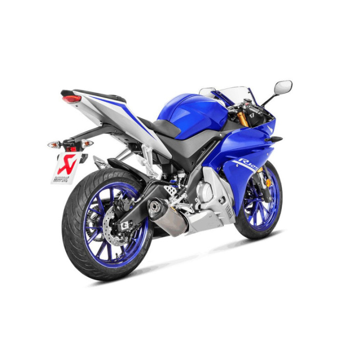 Racing Izplūdes sistēma priekš Yamaha YZF-R125 Titanium Akrapovic S-Y125R4-HRT