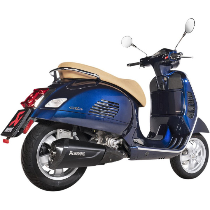 Izputējs priekš Vespa Sei Giorni Stainless Steel Akrapovic S-VE3SO10-HZDFBL