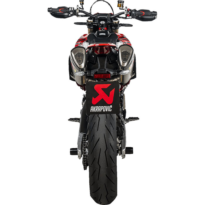 Izputējs priekš Ducati Hypermotard Titanium Akrapovic S-D6SO2-HAPLT