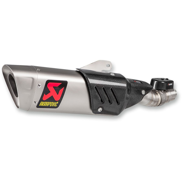 Slip-On for Yamaha YZF-R6 Titanium Akrapovic S-Y6SO12-HAPT