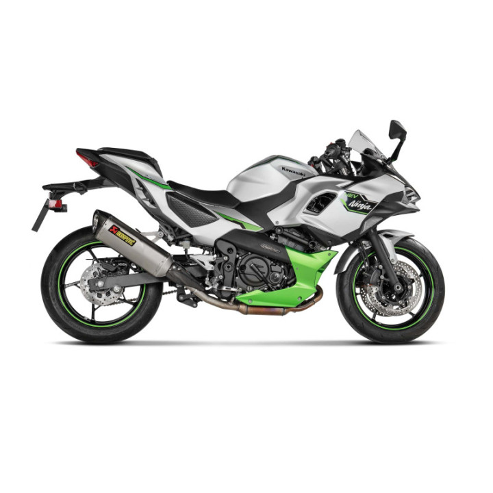 Izputējs priekš Kawasaki Ninja 7  Titanium Akrapovic S-K4SO9-HRT