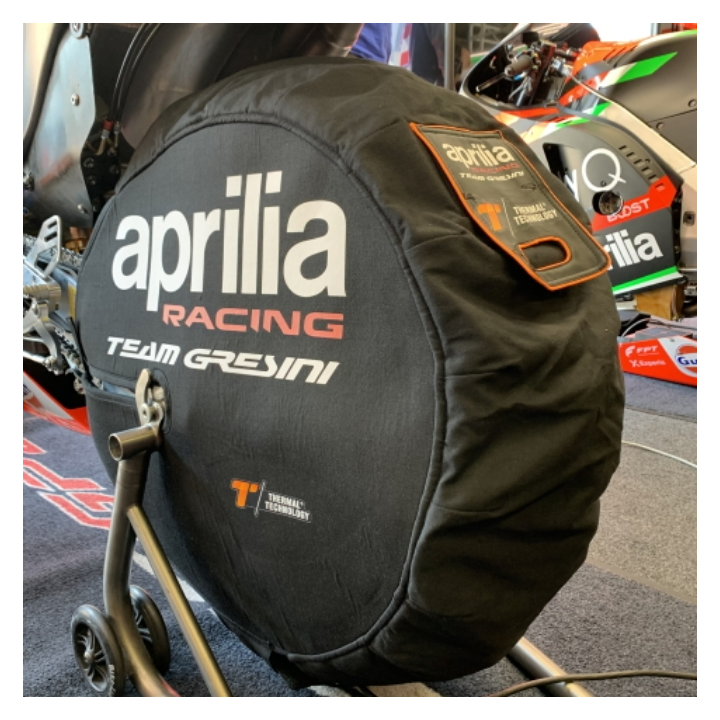 Thermal Technology vēja aizsags priekšā un aizmugurē MotoGP-SBK-Moto2 for backward easel