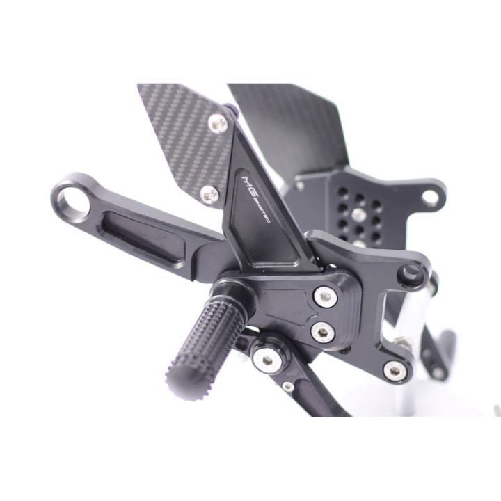 MG Biketec Rearsets Aprilia RSV4 1000 2009-2016