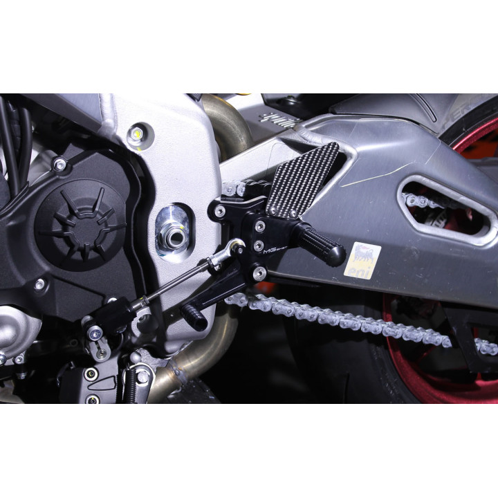 MG Biketec Kāpšļu sistēma Aprilia RSV4 1000 2009-2016