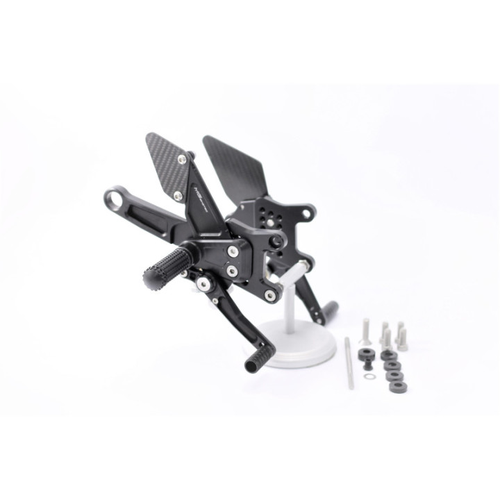 MG Biketec Rearsets Aprilia Tuono V4 1000 2011-2014