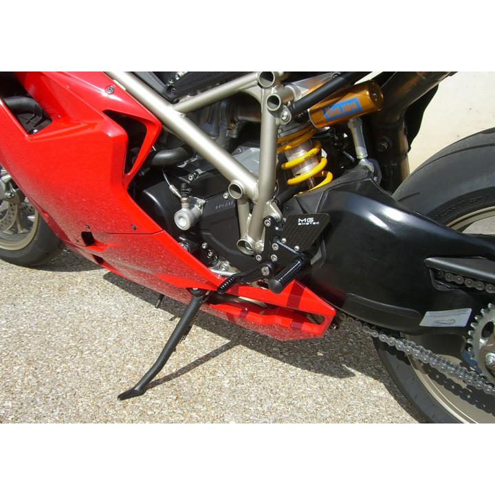 MG Biketec Rearsets Ducati 848 848 2008-2013