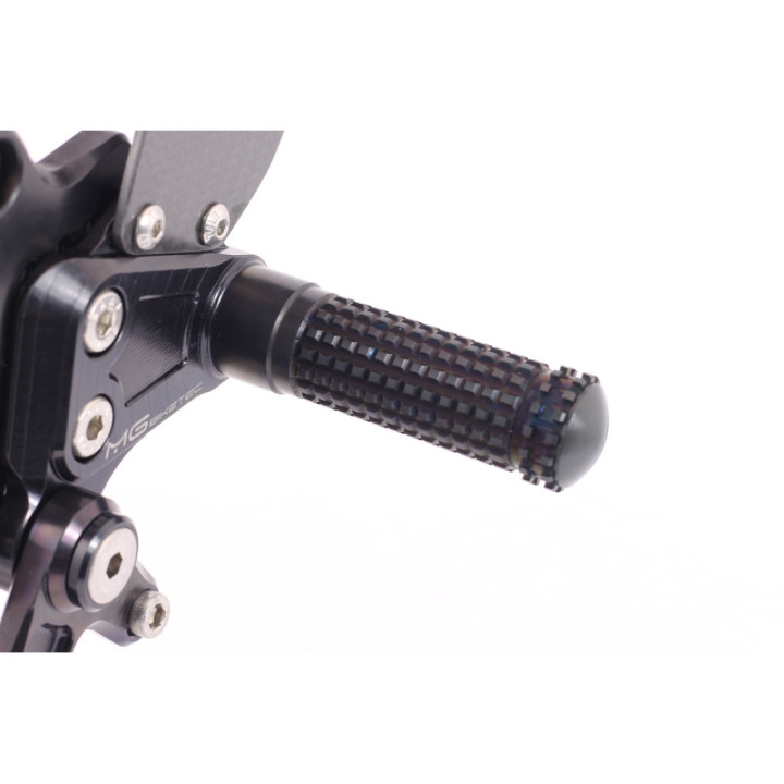 MG Biketec Rearsets Ducati 1098 1098 2007-2009