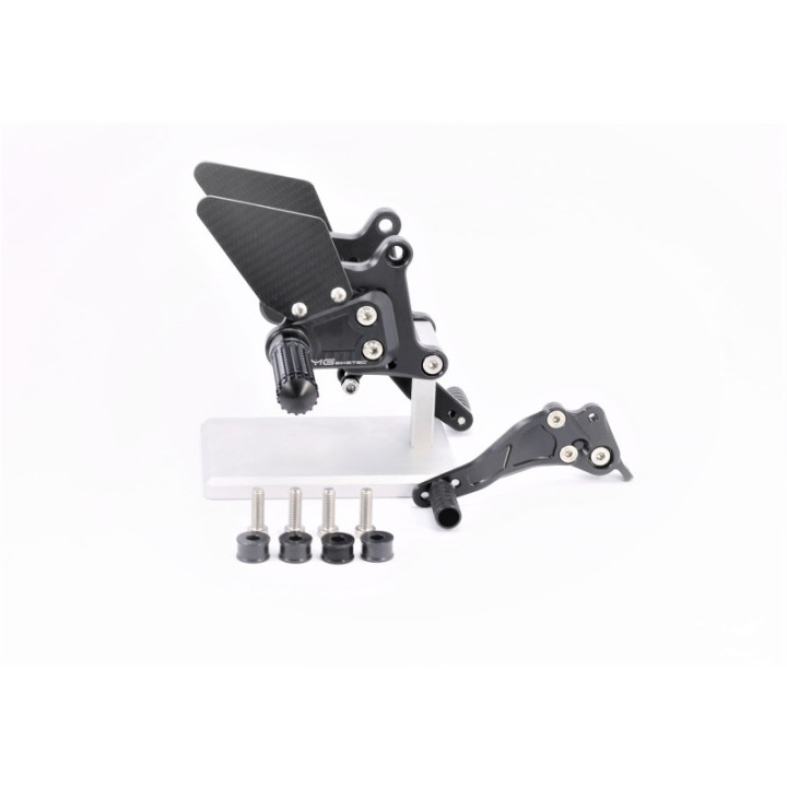 MG Biketec Rearsets Ducati 1198 1198 2009-2011