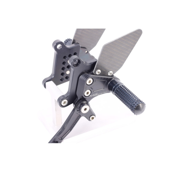 MG Biketec Rearsets Ducati 1198 1198 2009-2011