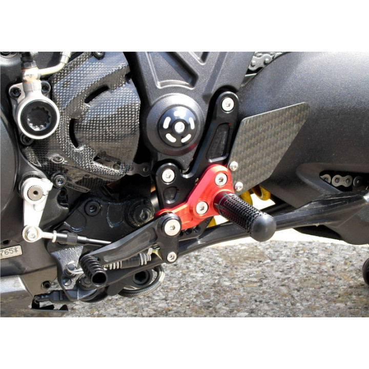 MG Biketec Kāpšļu sistēma Ducati Diavel 1200 2011-2016