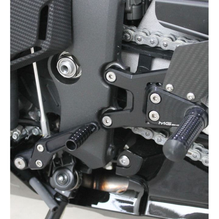 MG Biketec Rearsets Honda CBR 600 RR 600 2007-2016