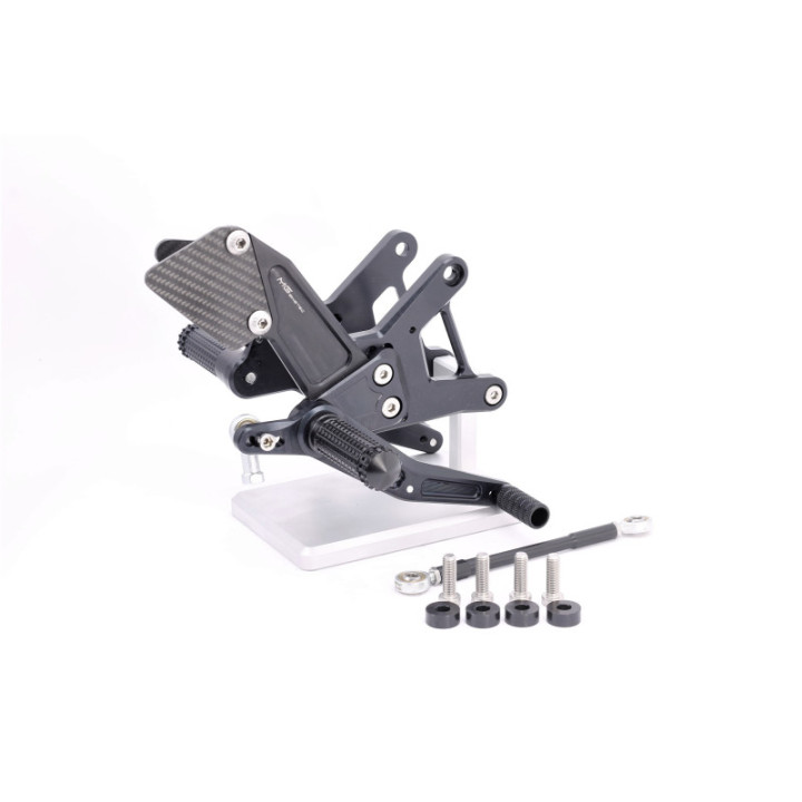 MG Biketec Rearsets Kawasaki ZX-6R 600 2007-2008