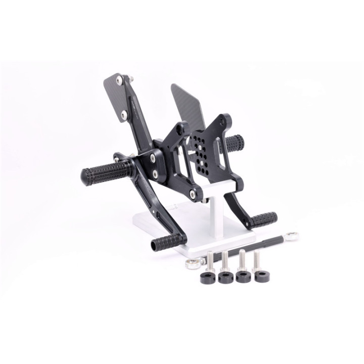 MG Biketec Rearsets Kawasaki ZX-6R 600 2007-2008