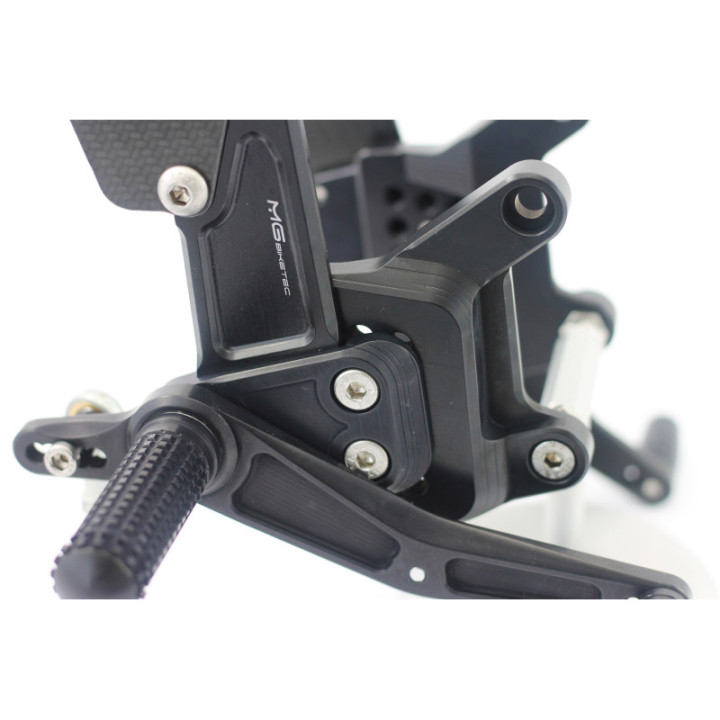 MG Biketec Rearsets Kawasaki ZX-10R 1000 2011-2015