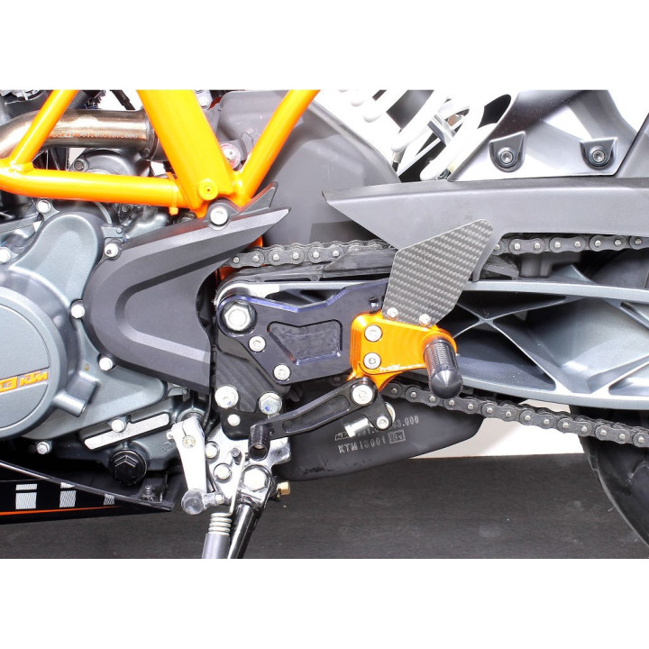 MG Biketec Kāpšļu sistēma KTM Duke 125 2011-2016