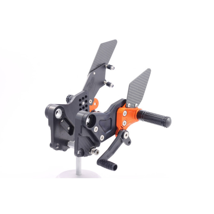 MG Biketec Rearsets KTM RC 390 2014-2016