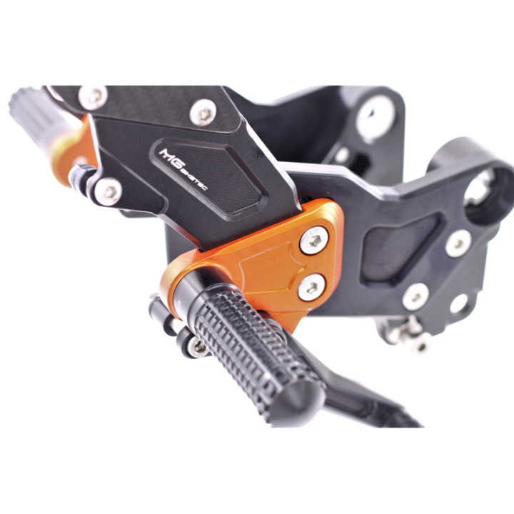 MG Biketec Rearsets KTM RC  125 2014-2016