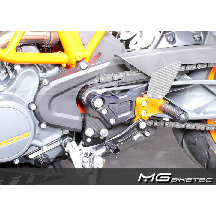 MG Biketec Rearsets KTM RC  125 2014-2016