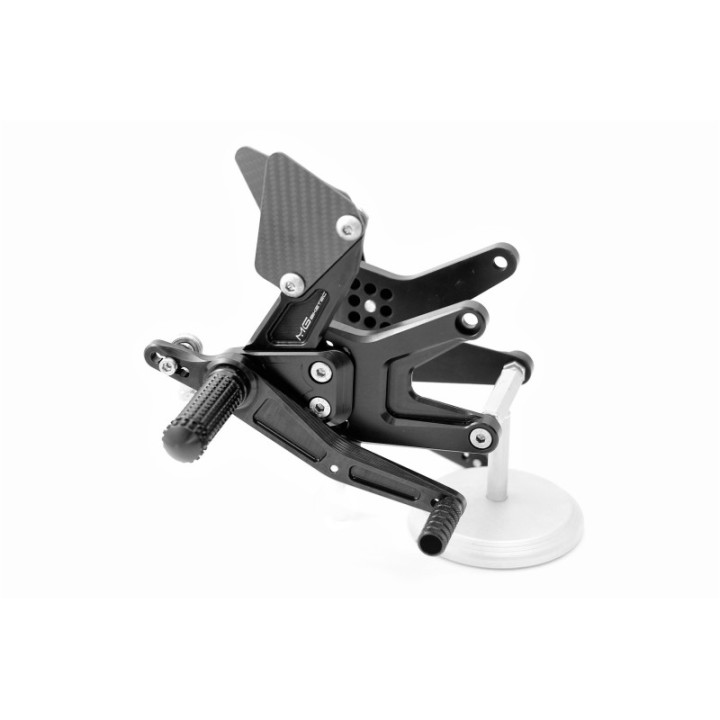 MG Biketec Rearsets Triumph Street Triple 675 2008-2012