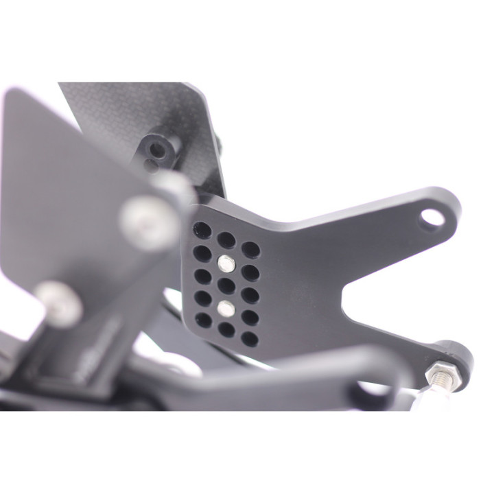 MG Biketec Kāpšļu sistēma Triumph Street Triple R 675 2013-2016