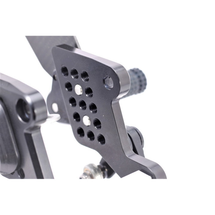 MG Biketec Kāpšļu sistēma Triumph Speed Triple 1050 2005-2010