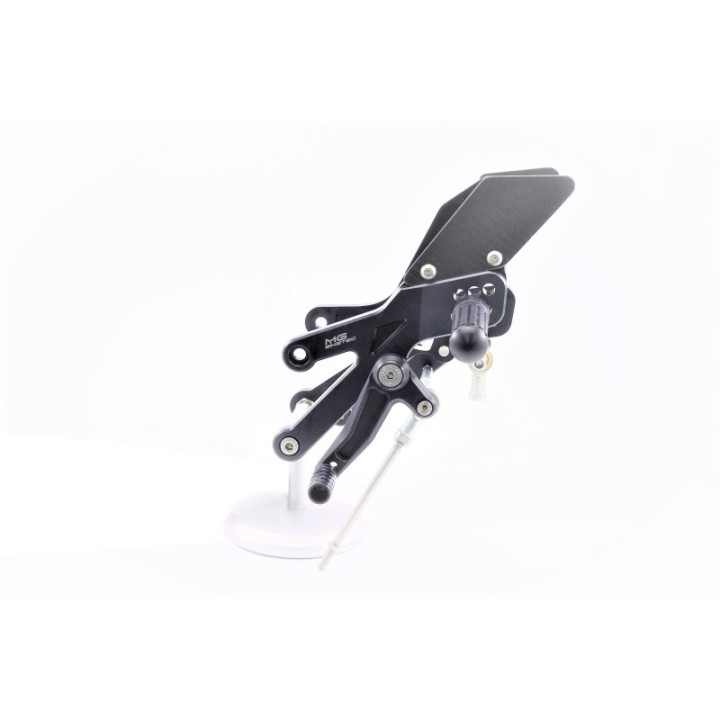 MG Biketec Rearsets Yamaha YZF-R25 250 2015-2016