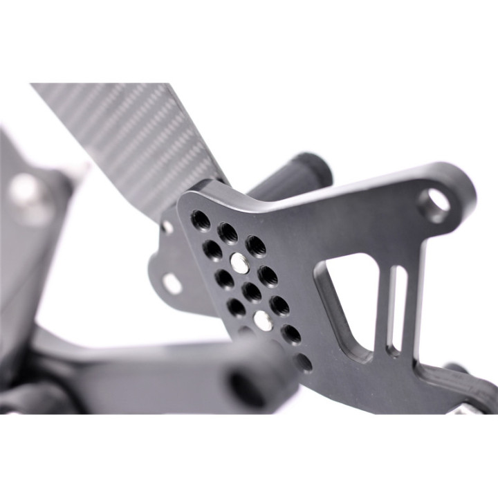 MG Biketec Rearsets Yamaha YZF-R6 600 2006-2016