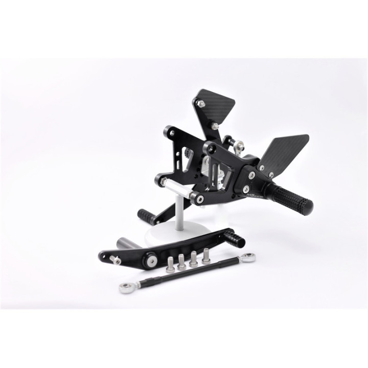 MG Biketec Rearsets Yamaha YZF-R6 600 2006-2016