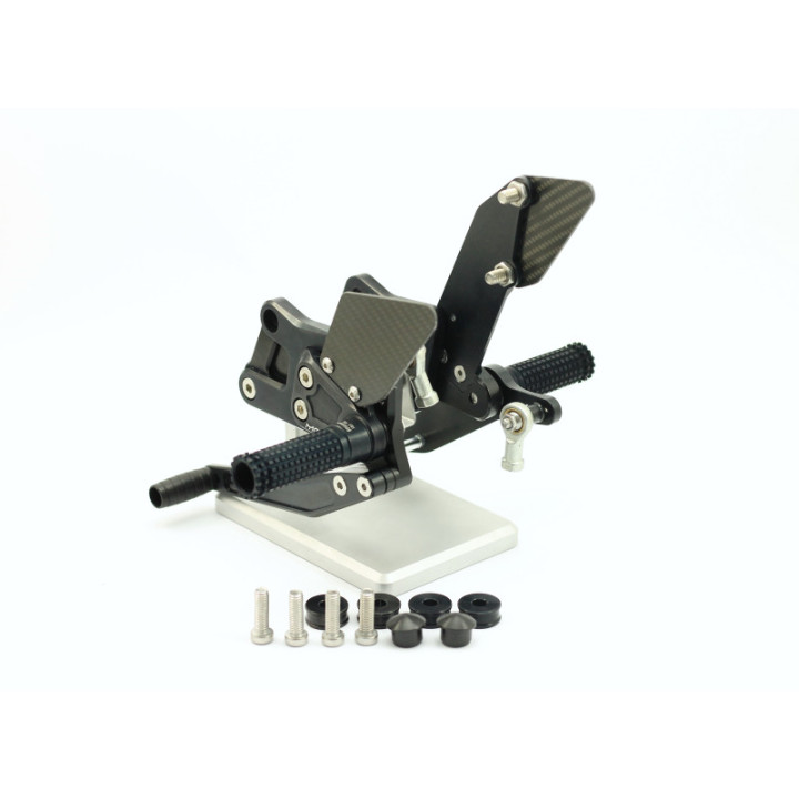 MG Biketec Rearsets Yamaha FZ-8 800 2009-2016