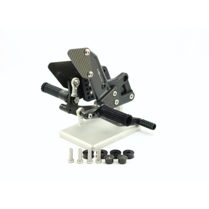 MG Biketec Rearsets Yamaha FZ-8 800 2009-2016