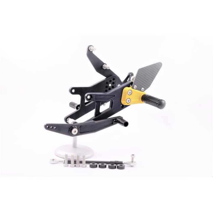 MG Biketec Kāpšļu sistēma Yamaha YZF-R1 1000 2004-2006