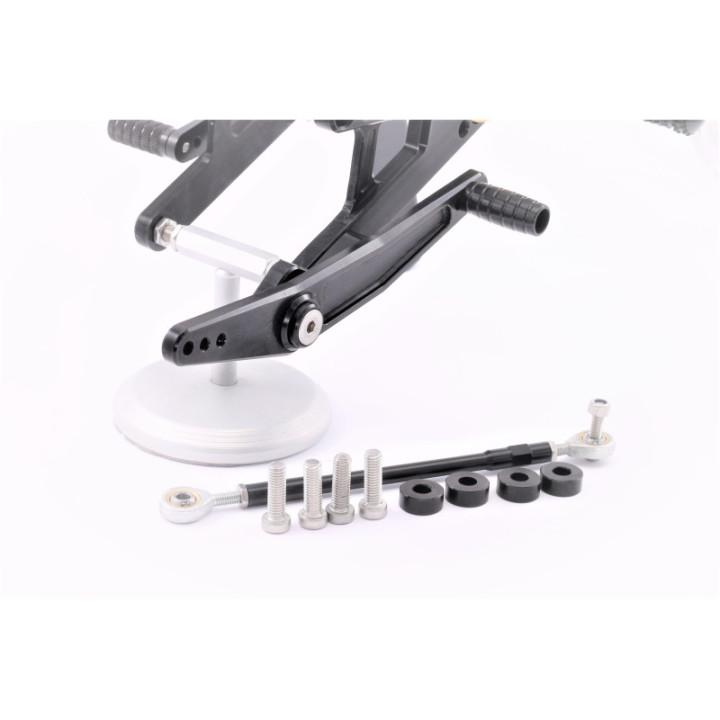 MG Biketec Rearsets Yamaha YZF-R1 1000 2004-2006