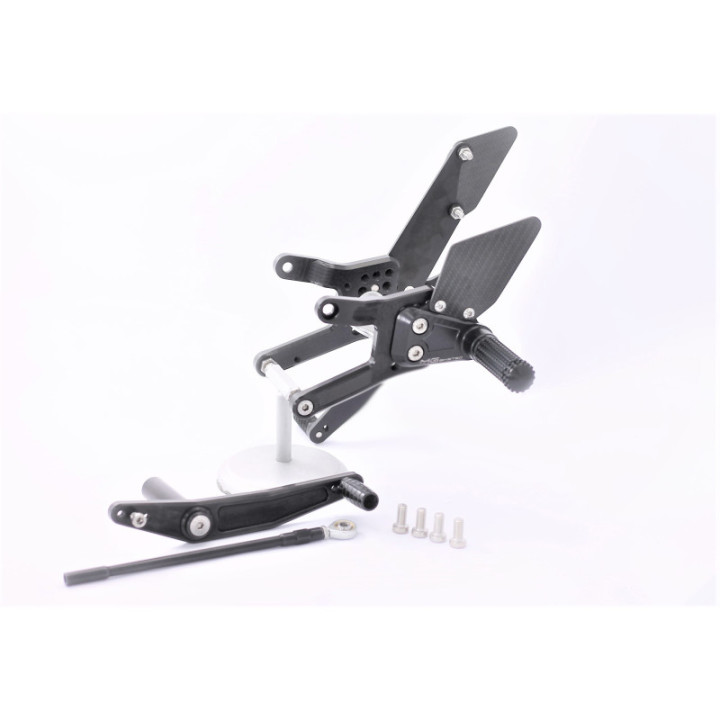 MG Biketec Rearsets Yamaha YZF-R1 1000 2009-2014