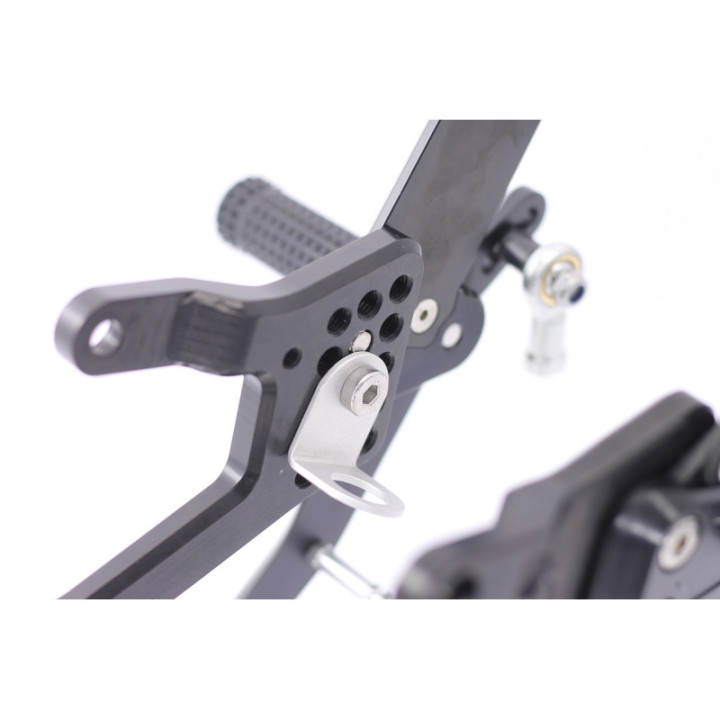 MG Biketec Rearsets Yamaha YZF-R1 1000 2009-2014