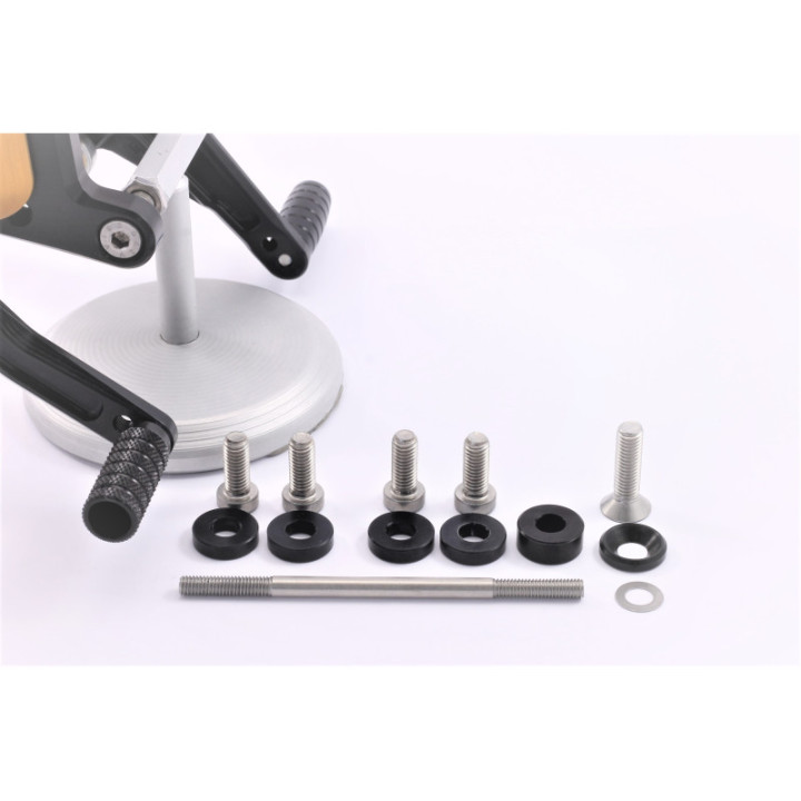 MG Biketec Rearsets Aprilia RSV4 1000 2017-2020