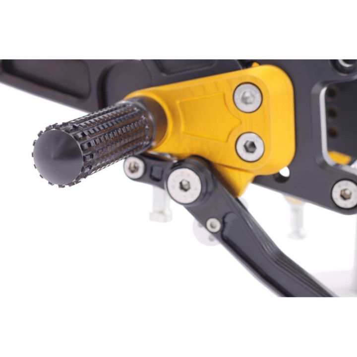 MG Biketec Rearsets Aprilia Tuono V4 1100 2017-2020