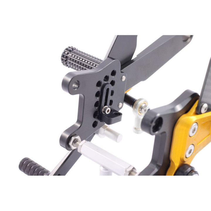 MG Biketec Rearsets Aprilia RSV4 1000 2017-2020