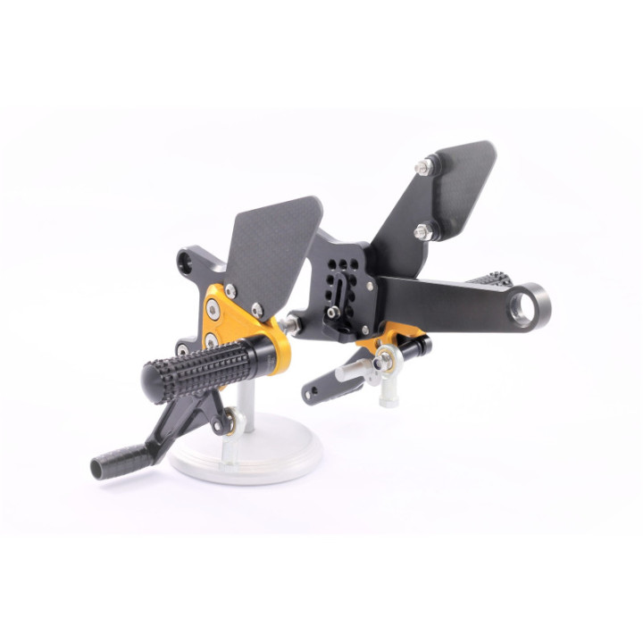 MG Biketec Rearsets Aprilia Tuono V4 1100 2017-2020