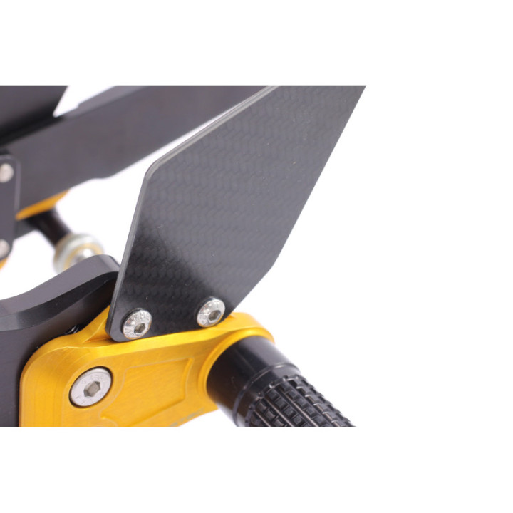 MG Biketec Rearsets Aprilia Tuono V4 1100 2017-2020